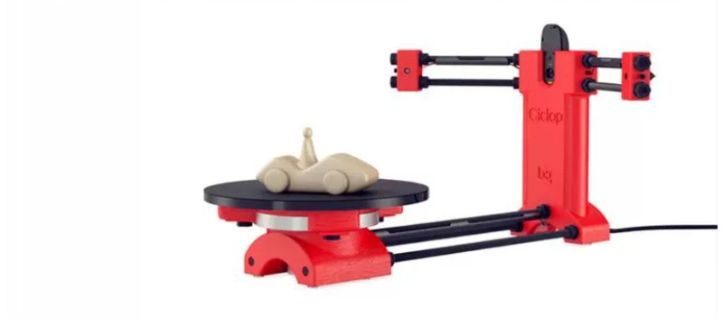 Ciclop 3D Laser Scanner Hardware Complete Kit - 3D Scanner for Home Use gallery