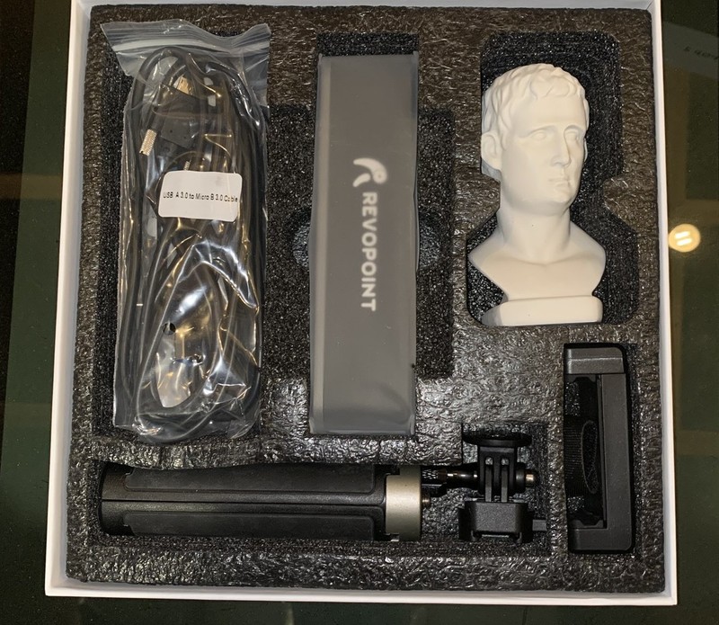 Revopoint POP 2 0.05 mm Precision Color 3D Scanner gallery