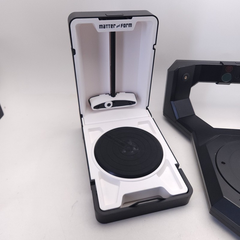 Lot of 2 UNTESTED MakerBot Digitizer & Mattery and Form MFS1V1 Desktop 3D Scan gallery