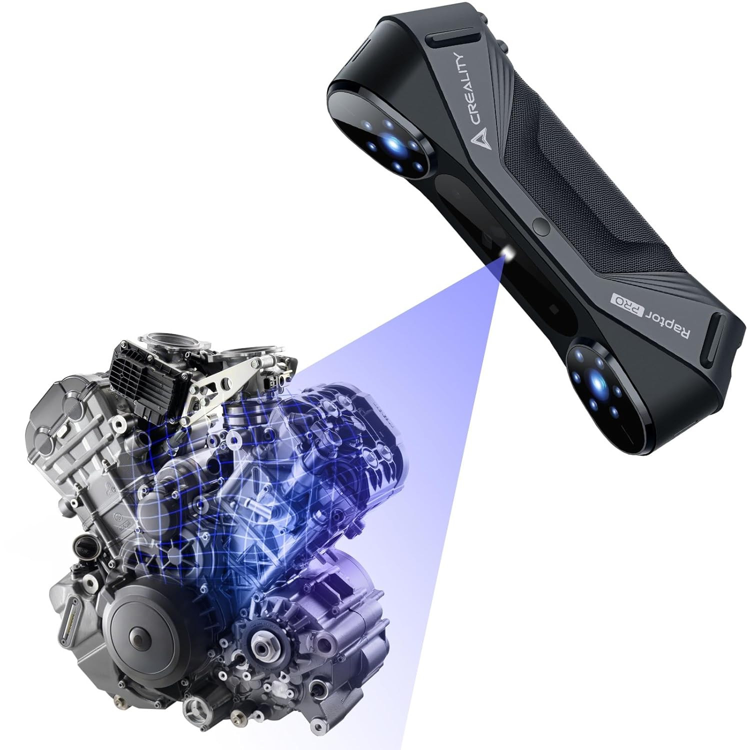 3D Scanner Raptor Pro for Automotive & Engineering Projects with Metrology-Grade gallery