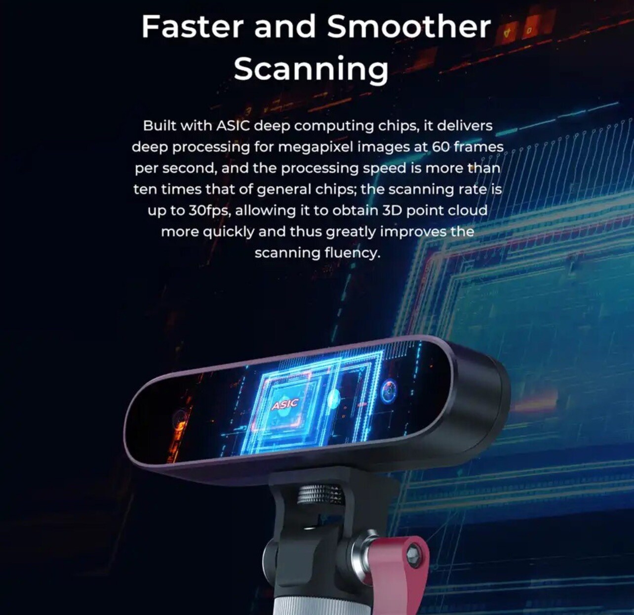 Creality CR-Scan Ferret Pro Portable Handheld 3D Scanner Anti-shake Tracking gallery