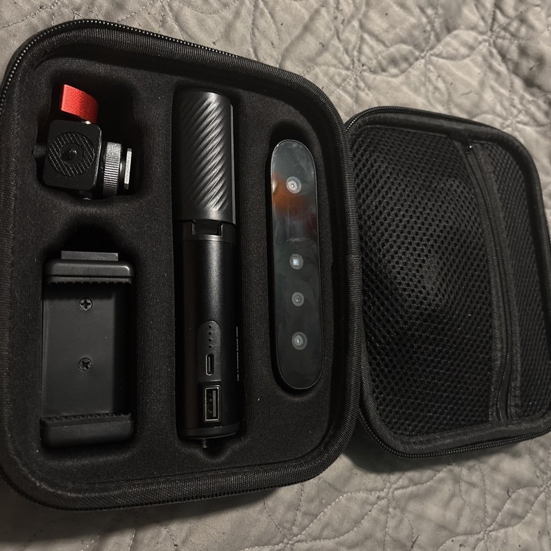 Used Creality CR-Scan Ferret CRS03F 3D Scanner Fast Scan for iOS Mac Windows gallery
