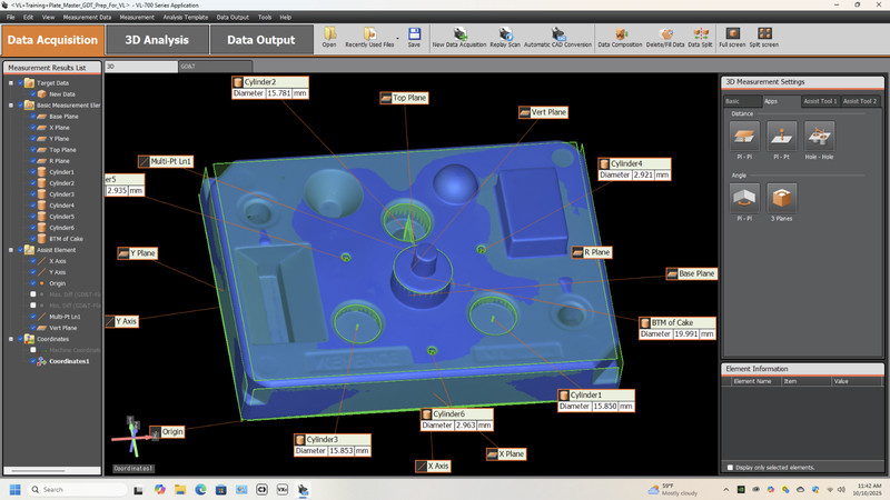 3D scanner KEYENCE VL 320 310 300 CMM with full software suite gallery