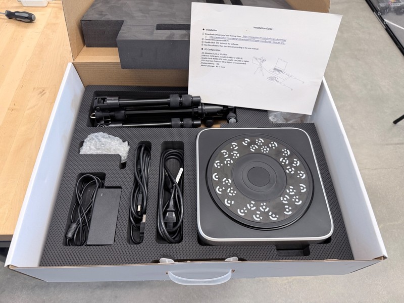 Shining 3D EinScan-Pro+ Color, Turntable, Accessories, Orig. Sofware & License gallery