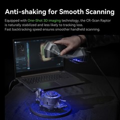 Creality 3D Scanner Compatible with Windows & macOS Handheld Mark-Free Scan New