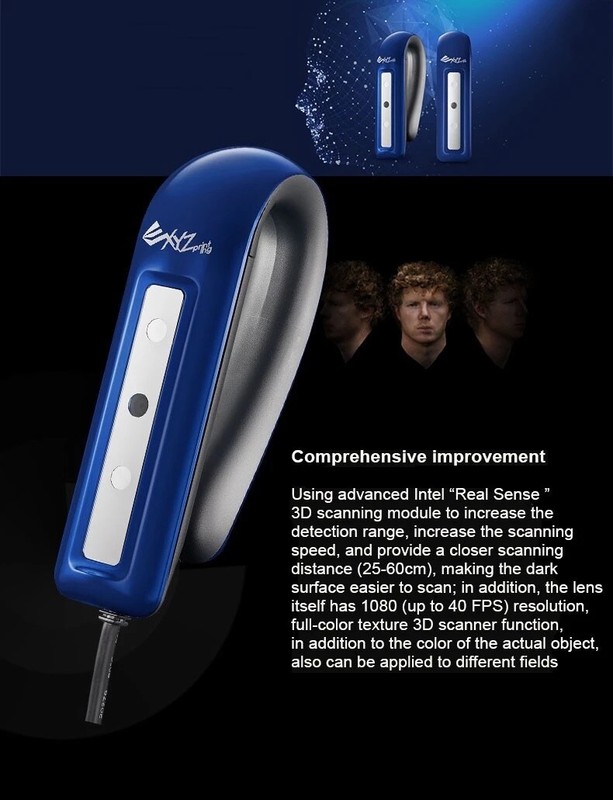 Portable 3d Scanner Hand-held Scanner 3d Multi-colour 3d Human Body 3D Scanners gallery