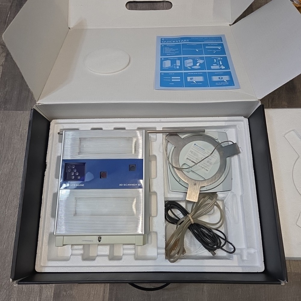 Next Engine Desktop 3D Laser Scanner Ultra HD 2020i - With Stand In Box *READ*