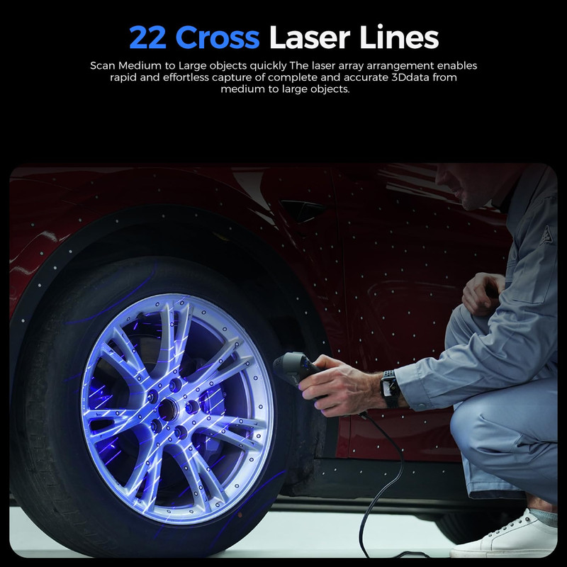 3D Scanner Raptor Pro for Automotive & Engineering Projects with Metrology-Grade gallery