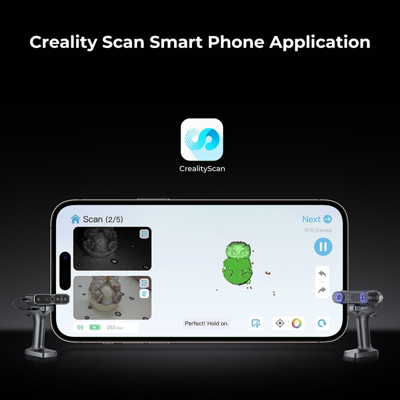 Creality Scan Bridge Wireless Scanning Handle for CR-Scan Otter/Raptor Scanner gallery