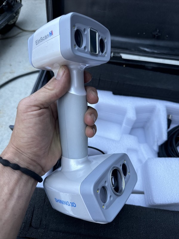 Einscan H HYBRID handheld color 3D scanner, Excellent Condition, in Box gallery