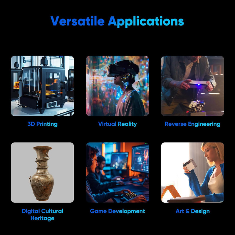3D Scanner Toucan, All-In-One Handheld 3D Scanners for 3D Printing, Easy Scannin gallery