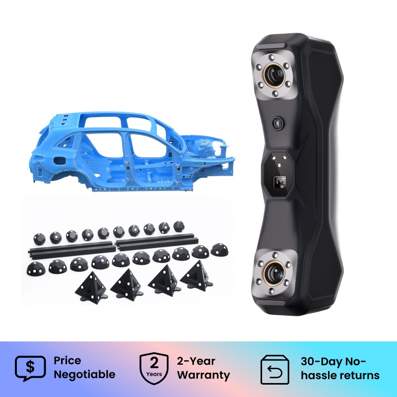 Revopoint MetroX PRO 3D Laser Scanner Blue Laser Handheld Scan CAD Designer gallery