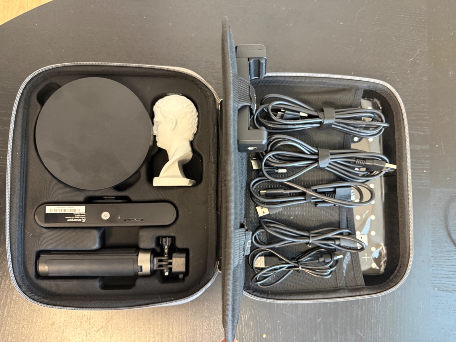 REVOPOINT POP 2 3D HiRes Scanner Kit with Handheld Tripod, Case and Turn Table. gallery