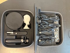 REVOPOINT POP 2 3D HiRes Scanner Kit with Handheld Tripod, Case and Turn Table.