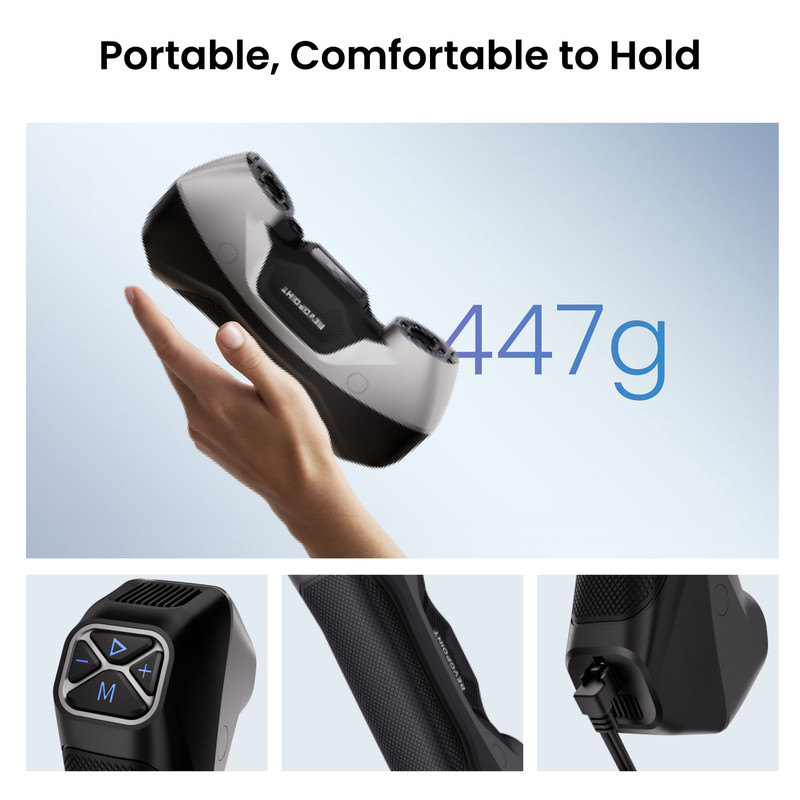Revopoint MetroY 3D Laser Scanner For 3D Print 0.01mm Precision Handheld Scanner gallery
