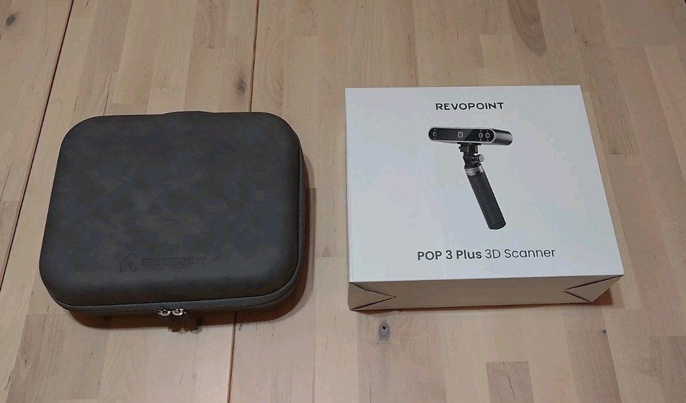 Revopoint POP 3 Plus 3D Scanner, 3D Print 0.04mm Precision, 3D scan markers