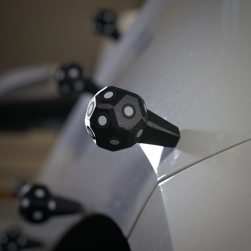3D Scanner Magnetic Markers, 12 Pack Targets for Large Surfaces & Car Panels gallery