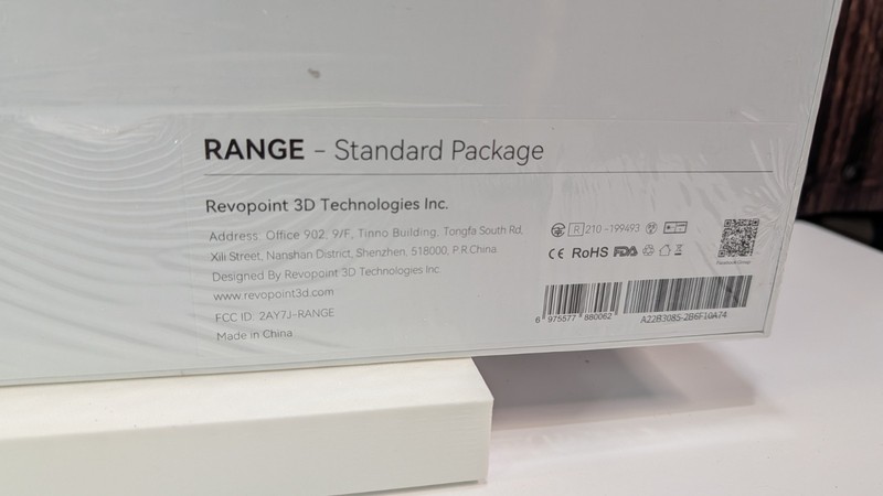 Factory Sealed - Revopoint RANGE 3D Scanner Standard Package gallery