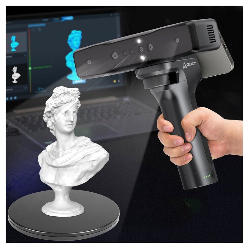 【Refurbished】 Creality Otter Lite Handheld 3D Scanner 30fps 0.05mm Accuracy gallery