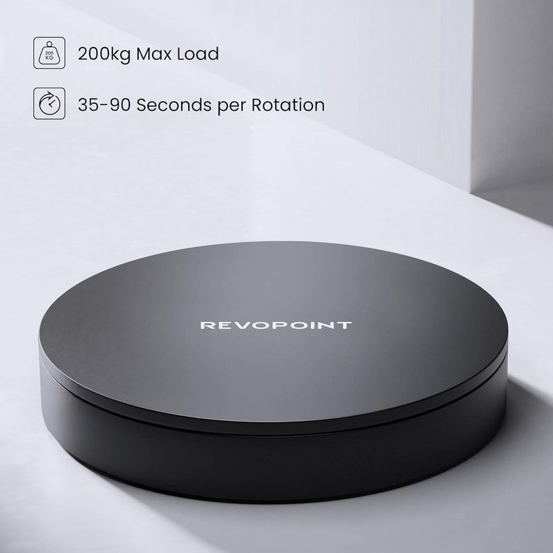 Large Electric Turntable for Human Body and Big Objects 3D Scanning, Supports up gallery