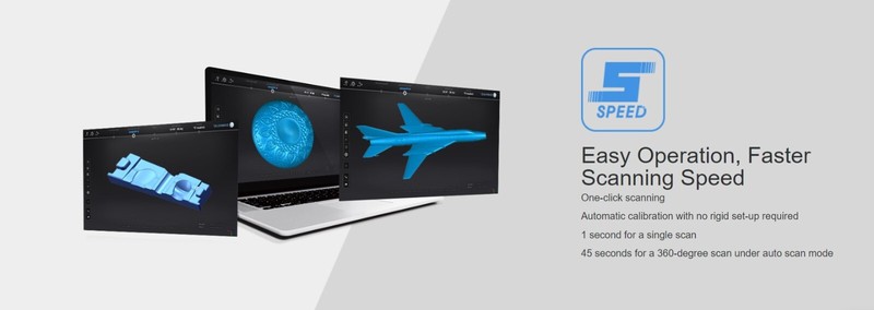 Color 3D Scanner EinScan-SP V2 EXScan Shining3D Edition Tripod For MAC & PC gallery