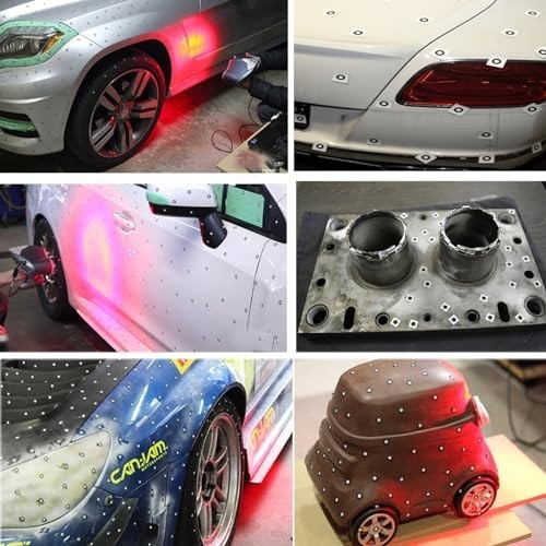 3D Scanner Markers Dots for Optical Tracking - 500pcs, 6mm Inner, 10mm Outer gallery