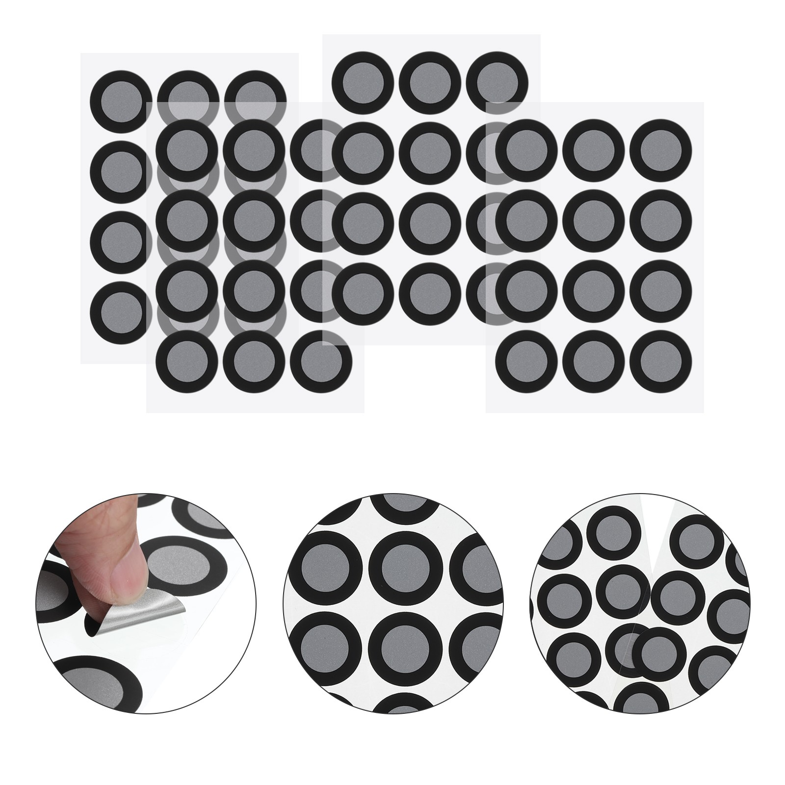 200 Pcs 3D Scanner Markers 16mm High Reflective 3D Scanning Dots(16x25mm) gallery