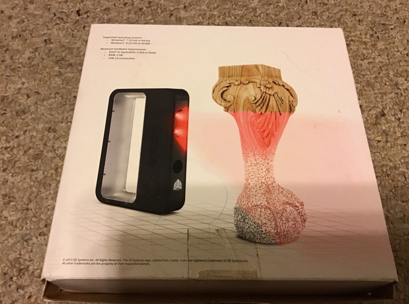 VERY RARE 3D Systems Sense Scanner US MADE with box! Excellent condition! gallery