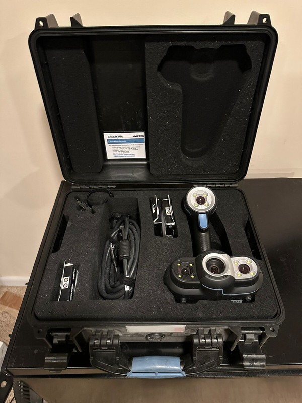 CREAFORM GO!SCAN50 3D SCANNER. PROFESSIONAL GRADE 3D SCANNER. VERY LOW USE gallery