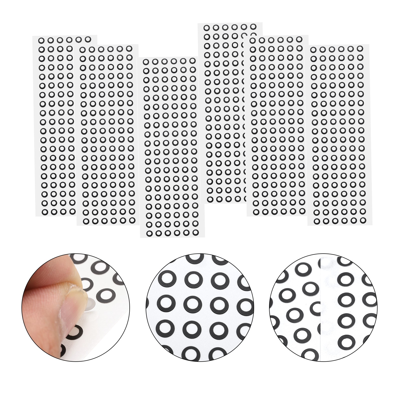 2400 Pcs 3D Scanner Markers 3mm Low Reflective 3D Scanning Dots(3x5mm) gallery