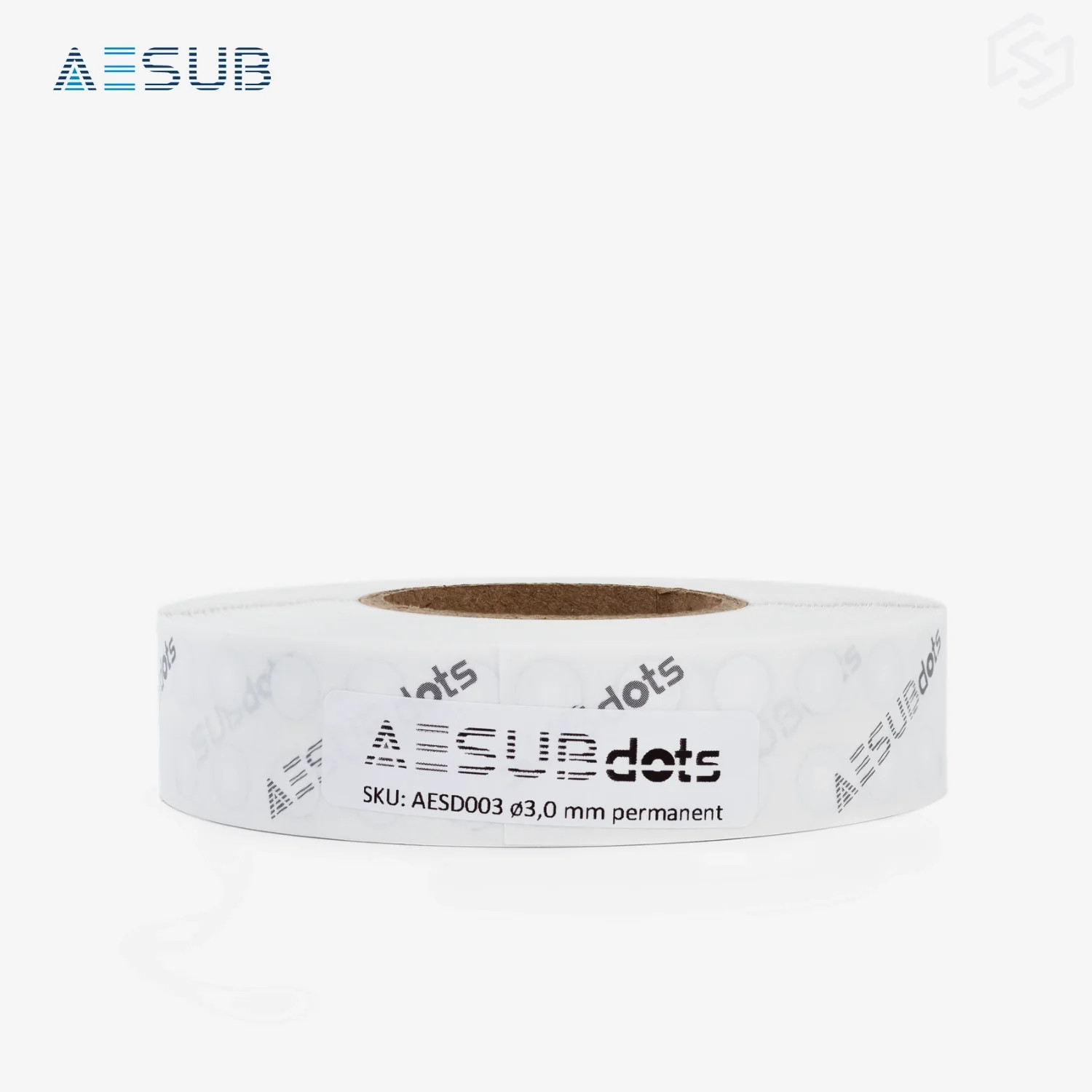 AESUBdots Black and White (Size: 3mm) gallery