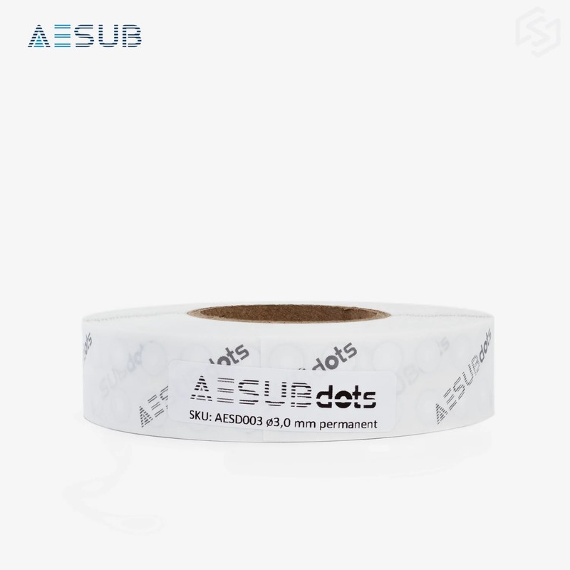 AESUBdots Black and White (Size: 3mm) gallery