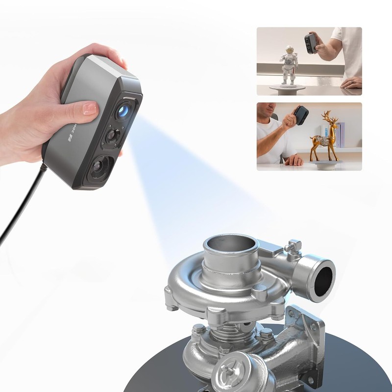 3DMakerpro Portable Moose 3D-Scanner 10FPS For 3D-Printing 0.03mm Accuracy S gallery