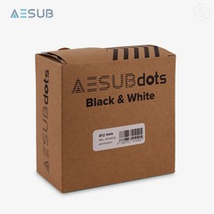 AESUBdots Black and White (Size: 12mm)
