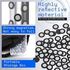 300 Pcs 3D Magnetic Tracking Dot for Scanner Scanning Reference Point Marker …