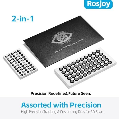 1400 High Precision 3D Scanning Markers Dots 6mm & 3mm for Accurate Tracking gallery