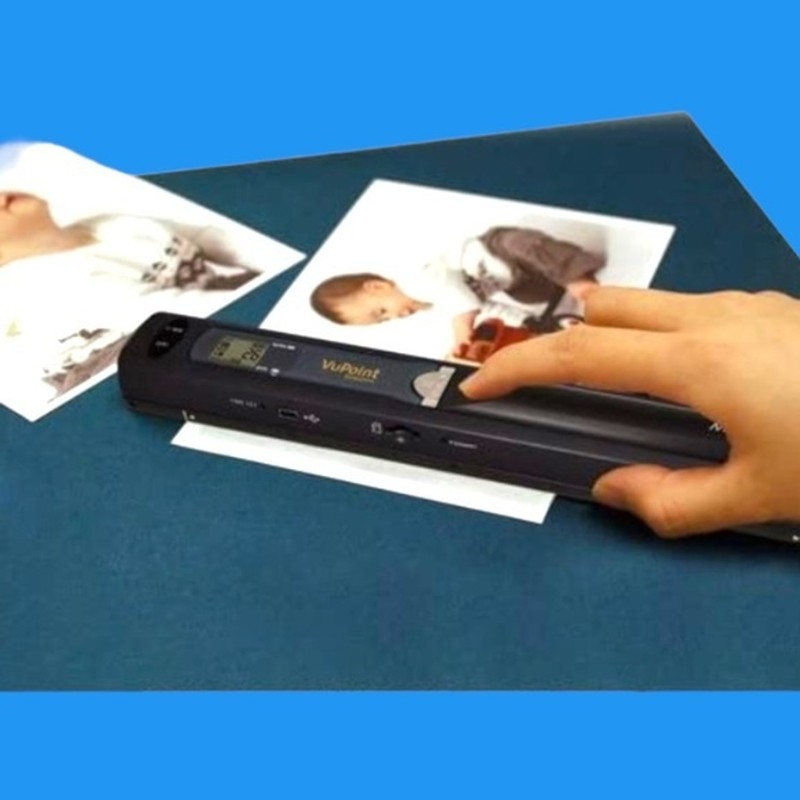Magic Wand VuPoint Portable Scanner with Carrying Case & 4GB MicroSD Card. NWT. gallery