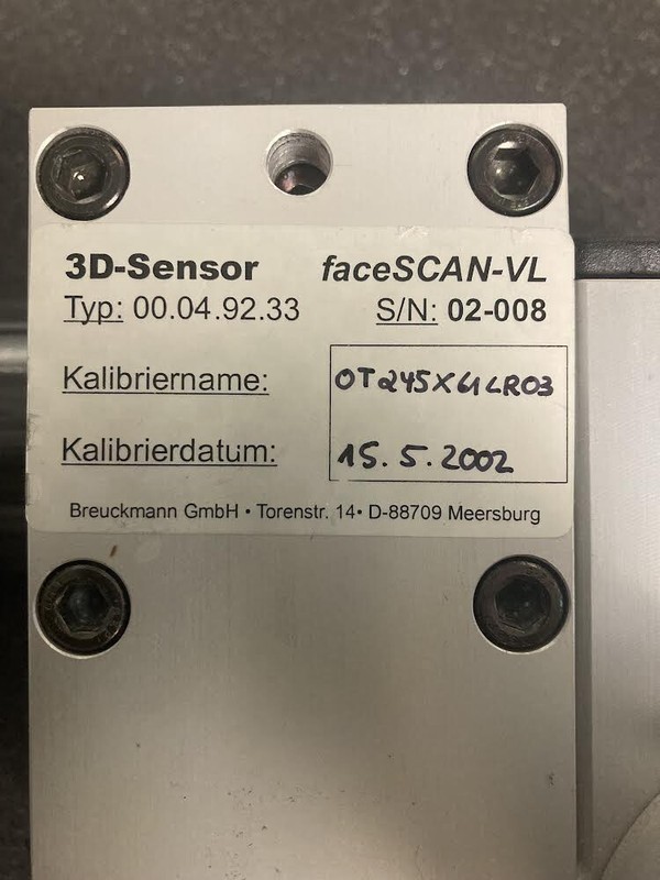 Breuckmann VitroSCAN 3D commercial 3D scanner gallery