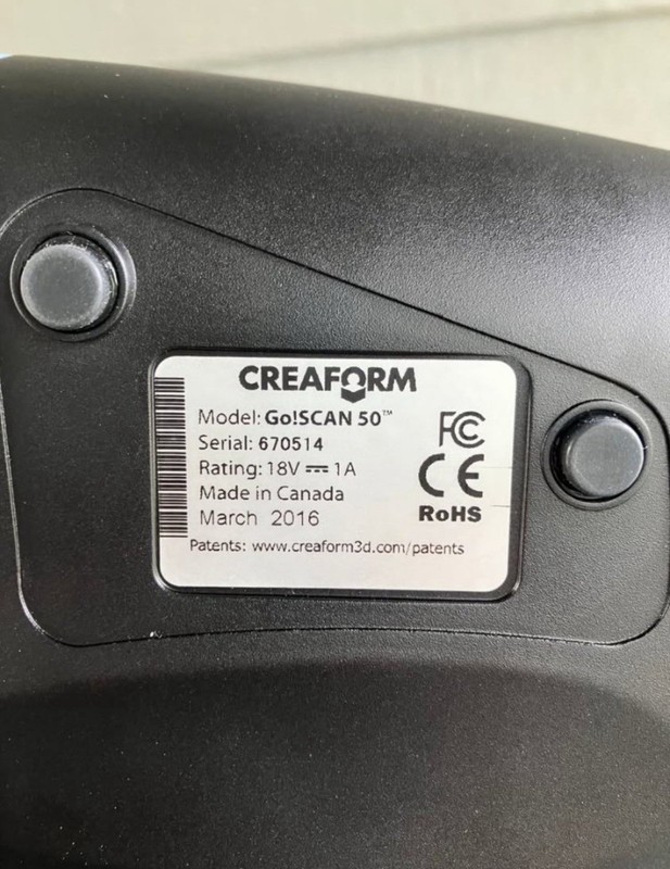 Creaform Go!Scan 50 Handheld 3D Scanner Metrology Grade Structured Light gallery