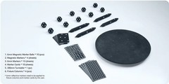 Einscan 3D Marker Kit w/ Turntable Magnetic Balls Cards for Accurate Tracking