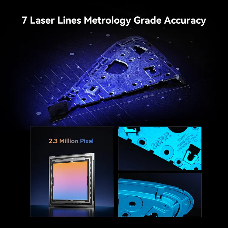 Creality 3D CR-Scan Raptor Scanner for 3D AU Stock gallery