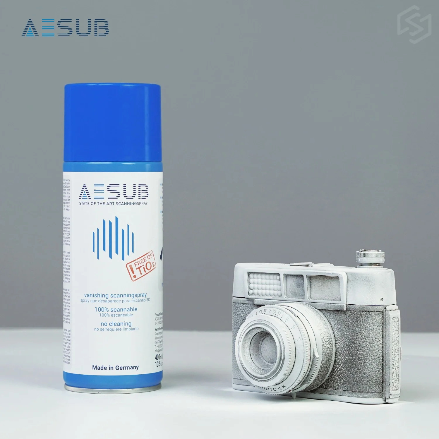 AESUB Blue Aerosol Can gallery