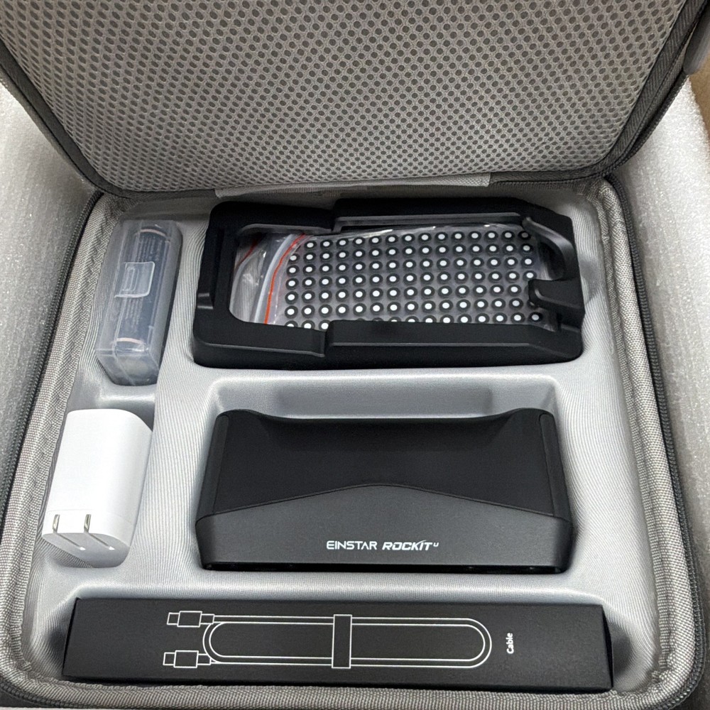 Einstar Rockit Wireless Handheld 3D Scanner, 38 Blue Laser Lines w/ Scanning SW
