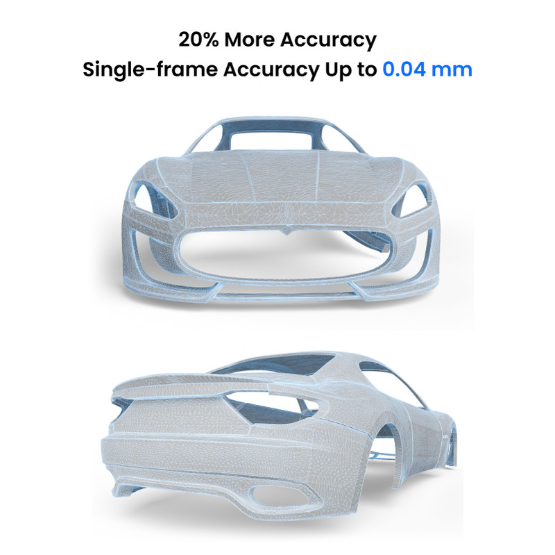Revopoint MIRACO Plus 3D Scanner Photogrammetric Metrology Kit 0.02mm 20Fps Scan gallery