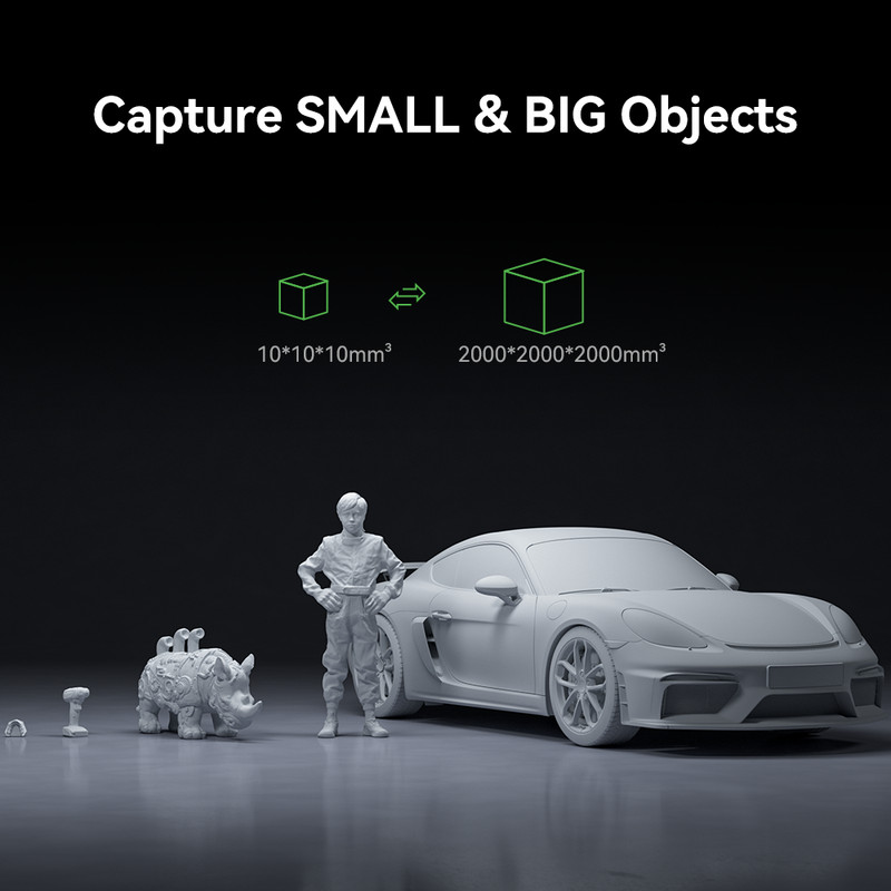 Creality 3D Scanner CR-Scan Otter For 3D Printing 0.02mm Accuracy gallery
