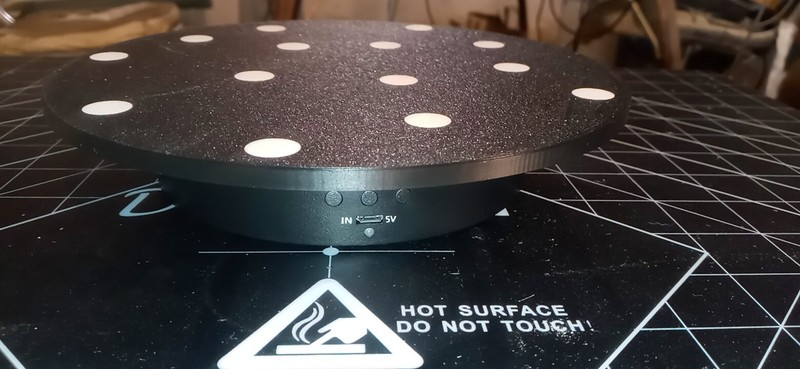 Portable-Turntable for 3DMakerPro 3D Scanner gallery