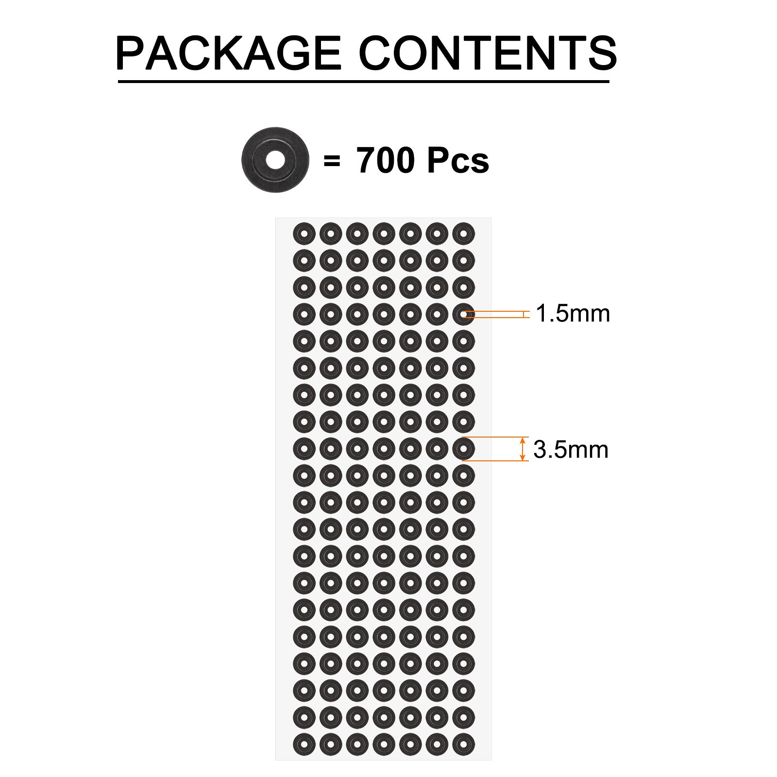 700Pcs 3D Scanner Markers 1.5mm for 3D Scanner, 3D Tracking Dots gallery