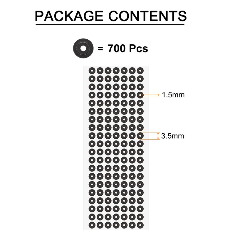 700Pcs 3D Scanner Markers 1.5mm for 3D Scanner, 3D Tracking Dots gallery