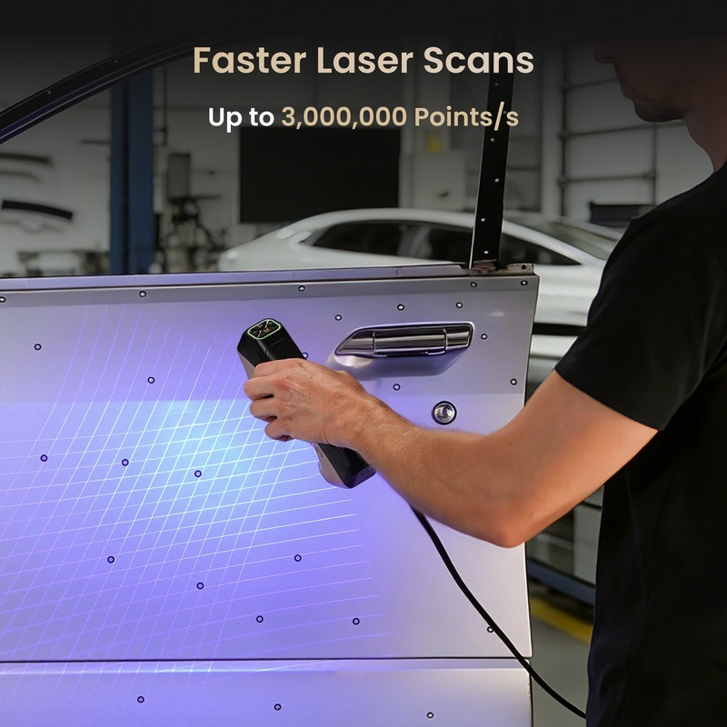 Revopoint MetroY Ultra 3D Scanner For 3D Print Wireless Outdoor LaserScan 0.01mm gallery