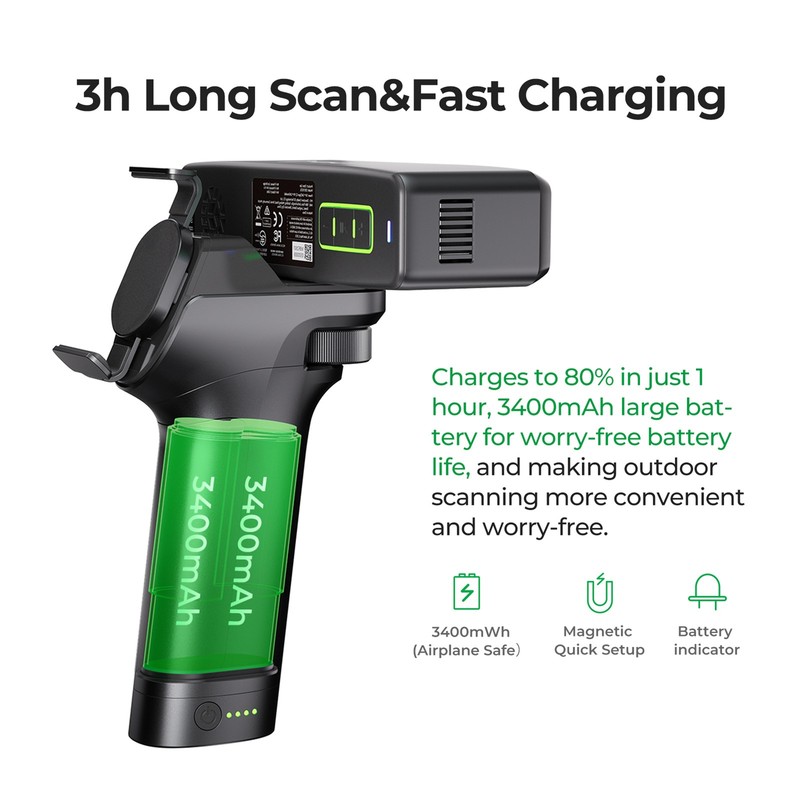 Lite 3D Scanner Wireless 005mm Accuracy 30FPS AntiShake gallery